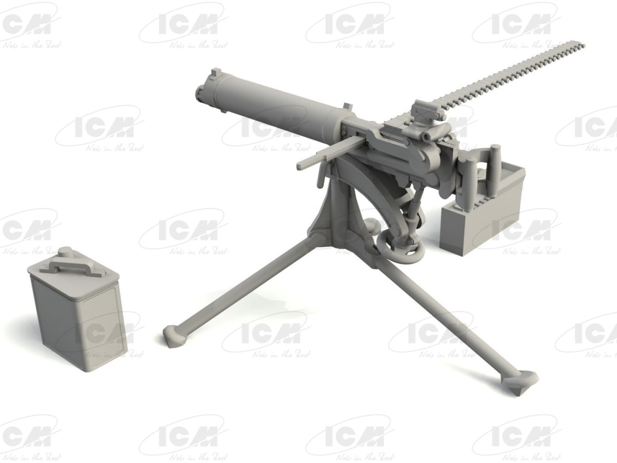 Zdjęcie dodatkowe produktu Model T 1917 LCP with Vickers MG 1:35 ICM 35607
