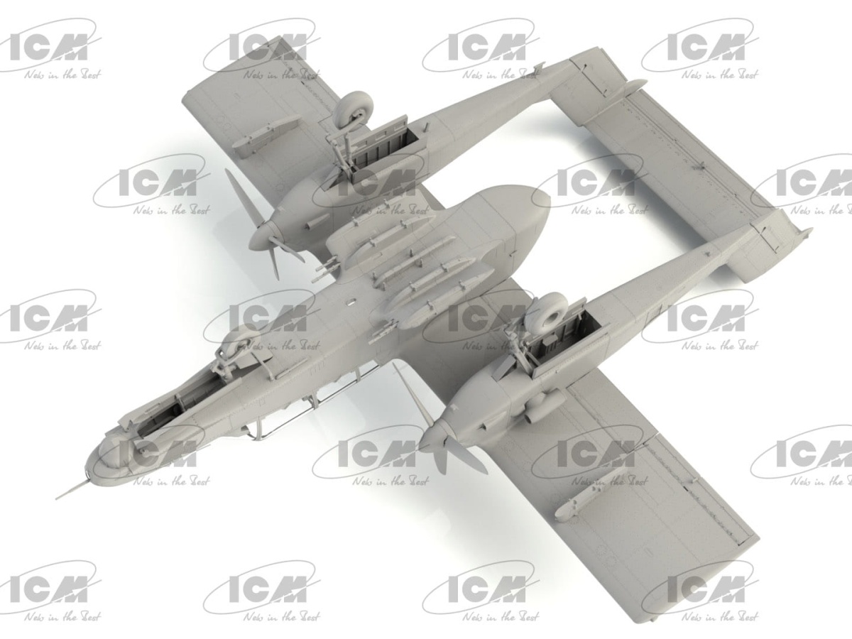 Zdjęcie dodatkowe produktu OV-10D Bronco 1:48 ICM 48301