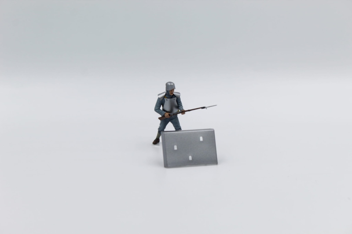 Zdjęcie dodatkowe produktu WWI Italian Infantry in armor (4 figurki) 1:35 ICM 35721