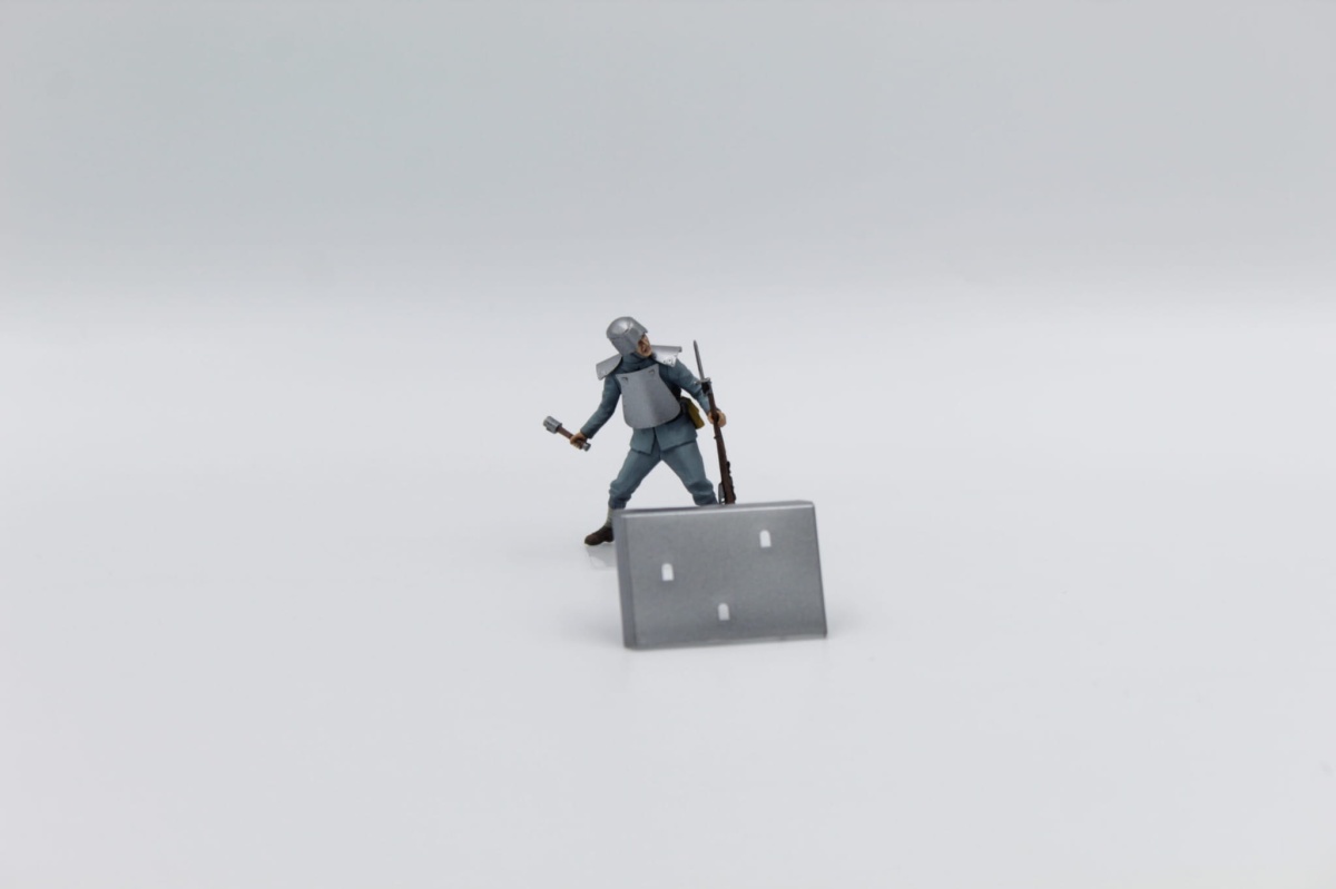 Zdjęcie dodatkowe produktu WWI Italian Infantry in armor (4 figurki) 1:35 ICM 35721