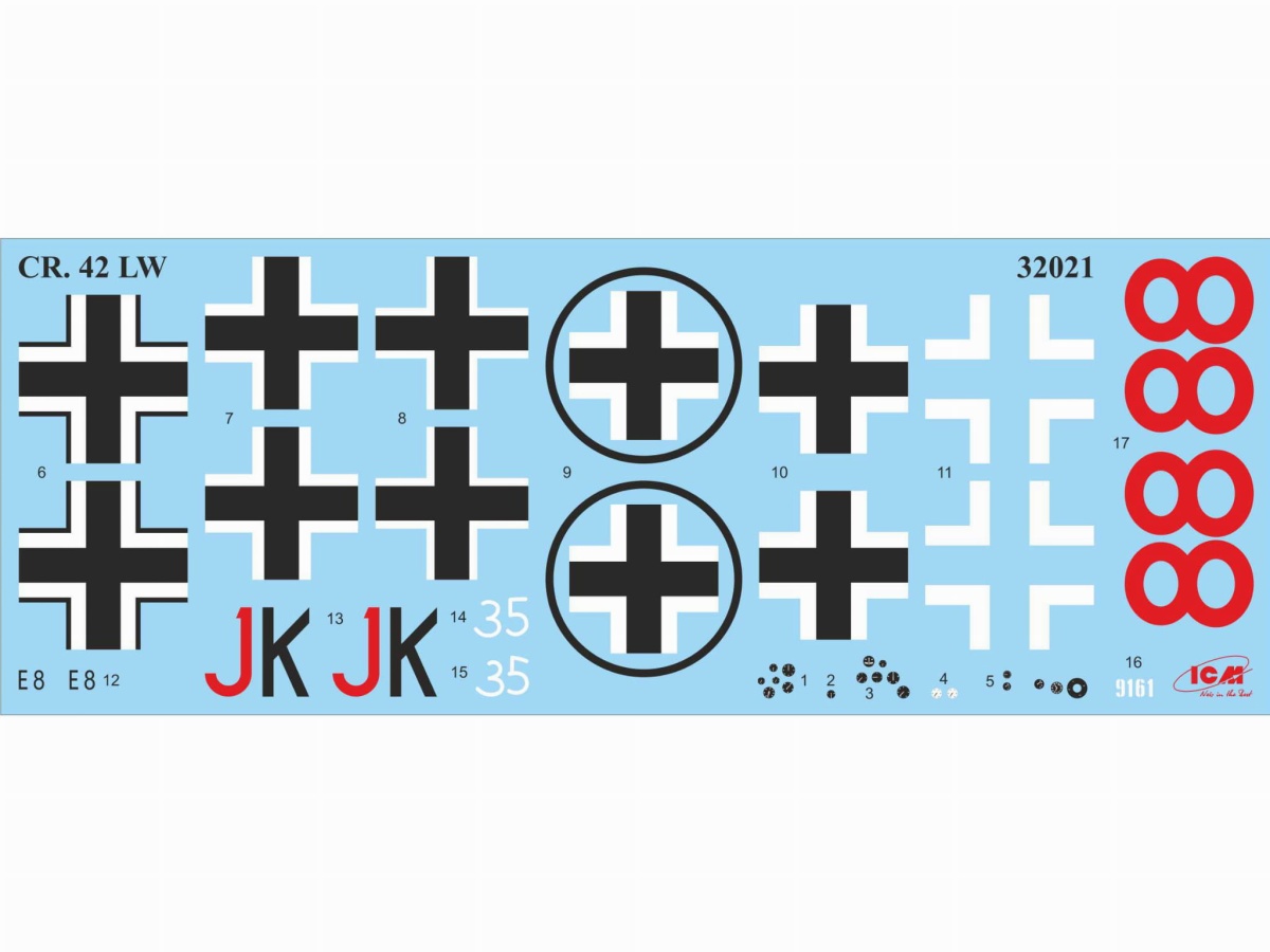 Zdjęcie dodatkowe produktu CR. 42 LW 1:32 ICM 32021