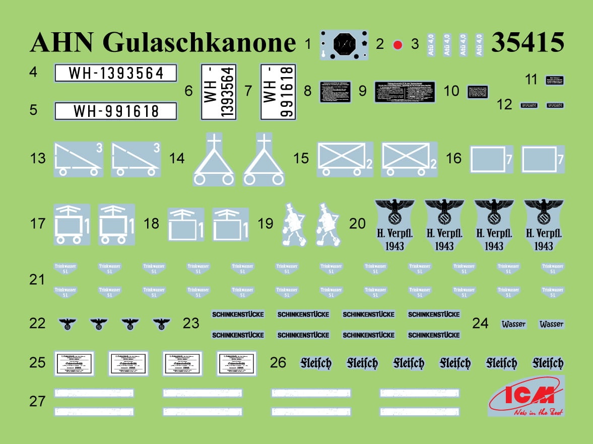 Zdjęcie dodatkowe produktu Gulaschkanone 1:35 ICM 35415