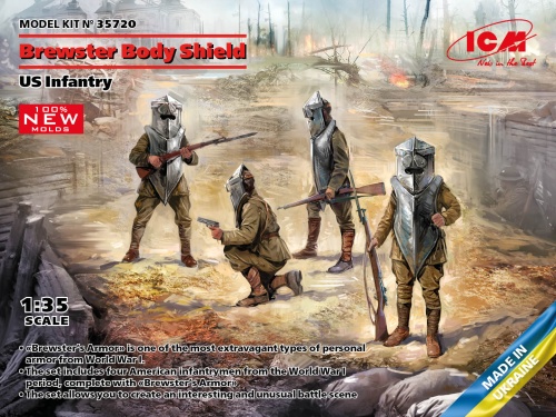 Brewster Body Shield 1:35 ICM 35720