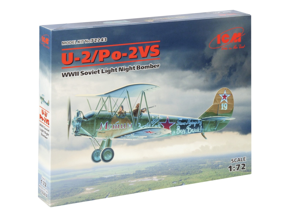 Zdjęcie dodatkowe produktu U-2/Po-2VS 1:72 ICM 72243