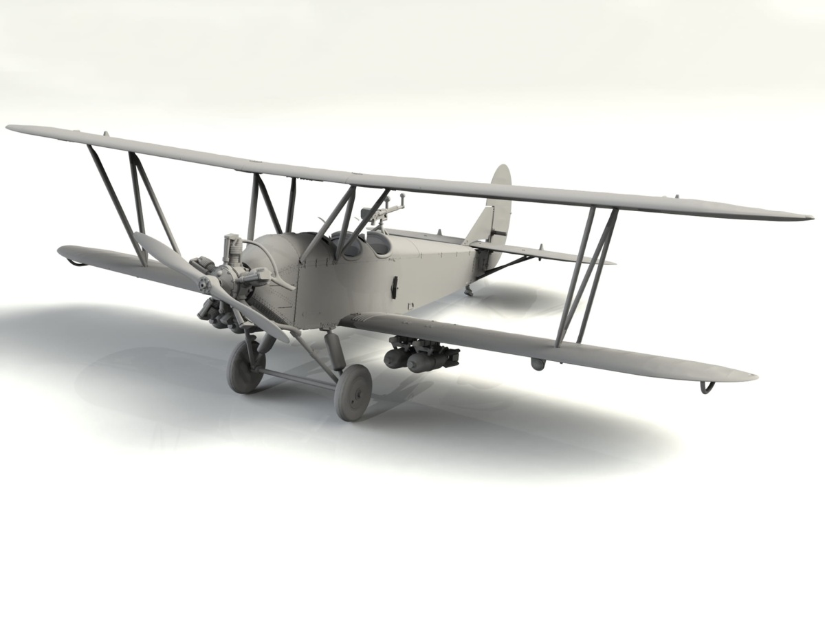 Zdjęcie dodatkowe produktu U-2/Po-2VS 1:72 ICM 72243