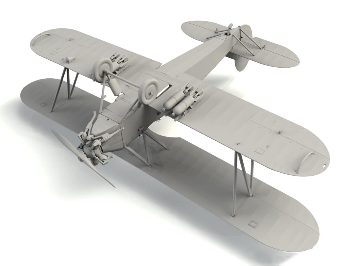 Zdjęcie dodatkowe produktu U-2/Po-2VS 1:72 ICM 72243