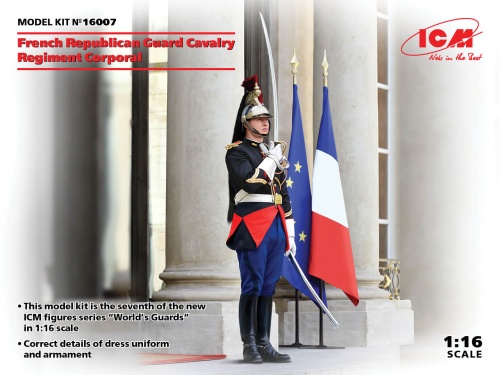 French Republican Guard Cavalry Regiment Corporal 1:16 ICM 16007