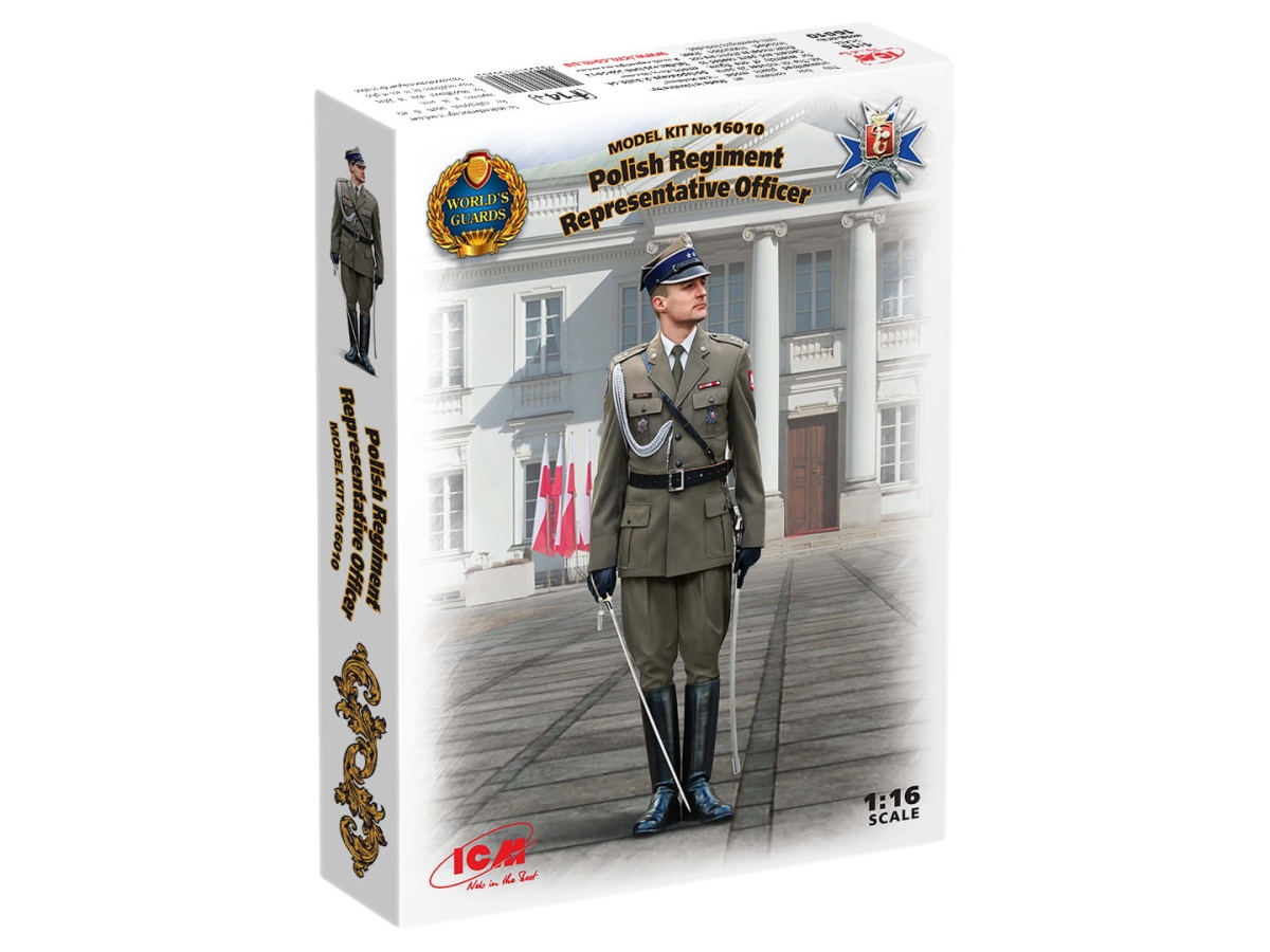 Zdjęcie dodatkowe produktu Polish Regiment Representative Officer 1:16 ICM 16010