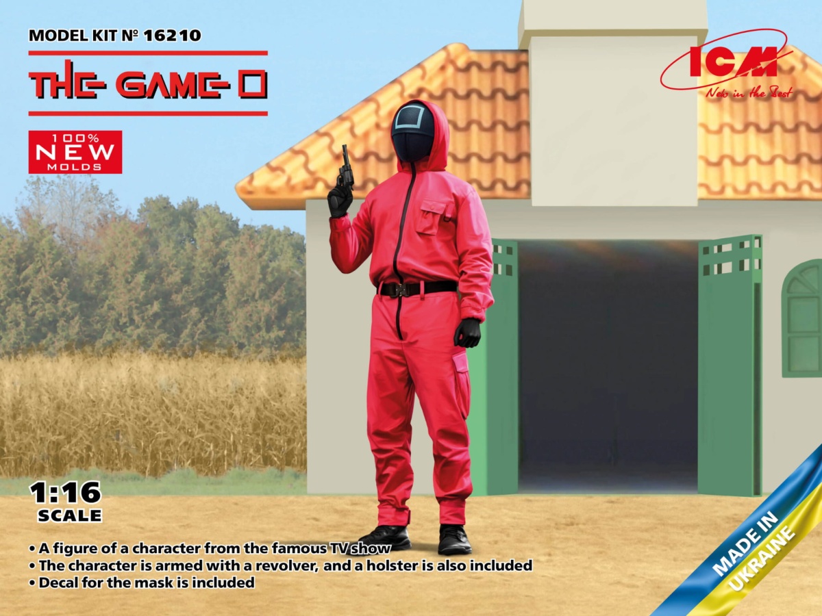 Zdjęcie główne produktu Squid Game (figurka) 1:16 ICM 16210