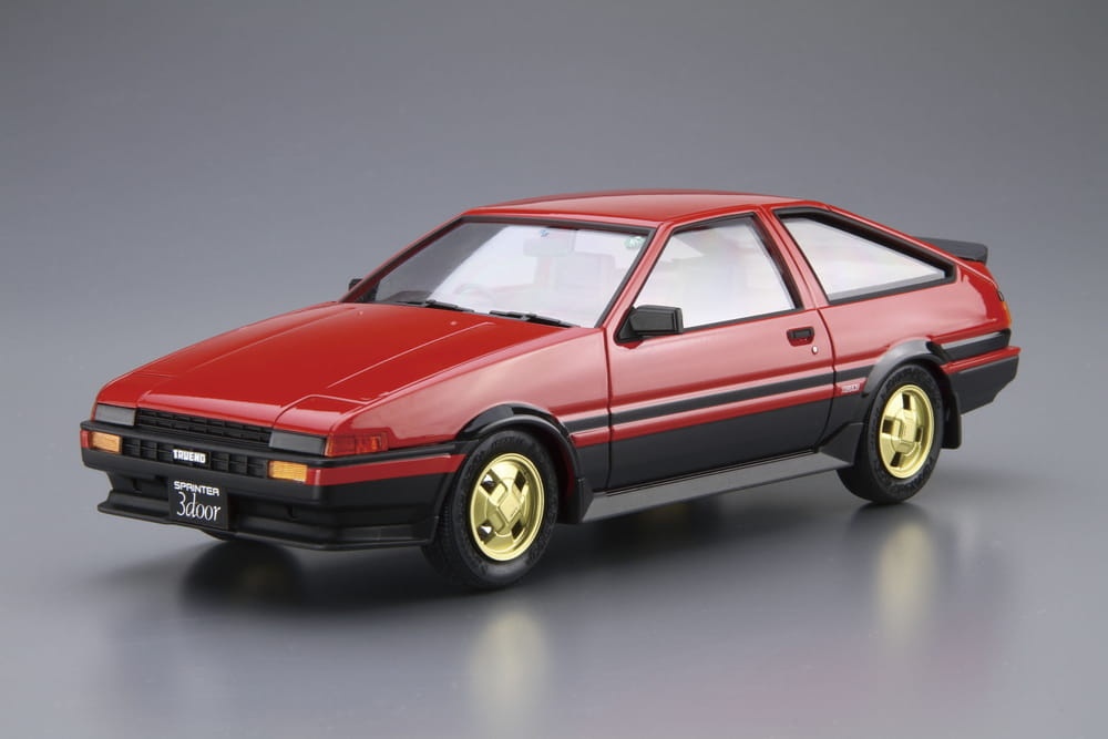 Zdjęcie dodatkowe produktu Toyota AE86 Sprinter Trueno GT-APEX '84 1:24 Aoshima 05969