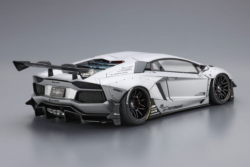 Zdjęcie dodatkowe produktu Lamborghini Aventador LB-WORKS Limited Edition Ver.1 1:24 Aoshima 05993