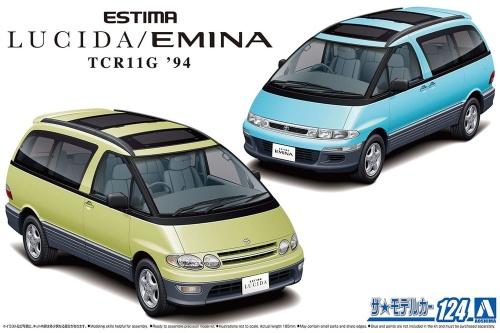 Toyota TCR11G Estima Lucida/Emina '94 1:24 Aoshima 06135