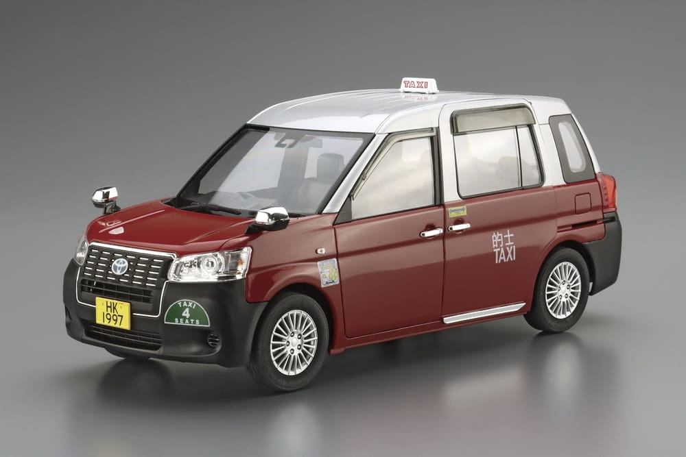 Zdjęcie dodatkowe produktu Toyota NTP10R Comfort Hybrid Taxi '18 Hong Kong Taxi Aoshima 06223