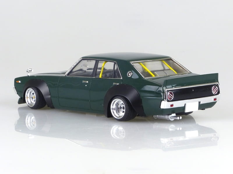 Zdjęcie dodatkowe produktu Nissan LB-Works Ken and Mary 4dr 2015 Ver 1:24 Aoshima 05127