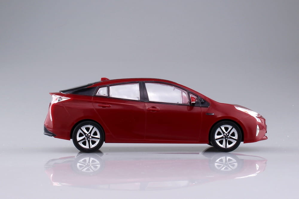 Zdjęcie dodatkowe produktu Toyota Prius (Emotional Red) SNAP KIT 1:32 Aoshima 05417