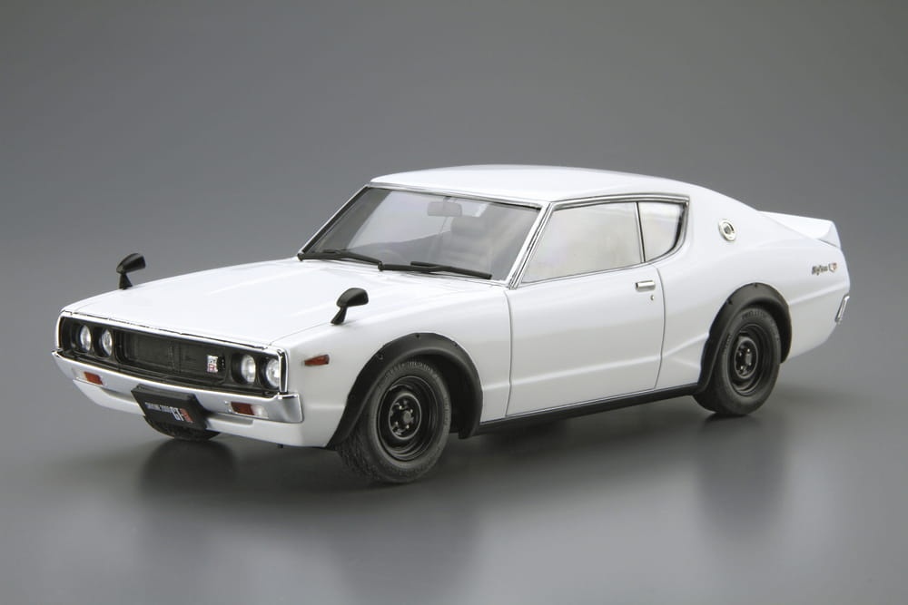 Zdjęcie dodatkowe produktu Nissan KPGC110 Skyline HT2000GT-R '73 1:24 Aoshima 05951