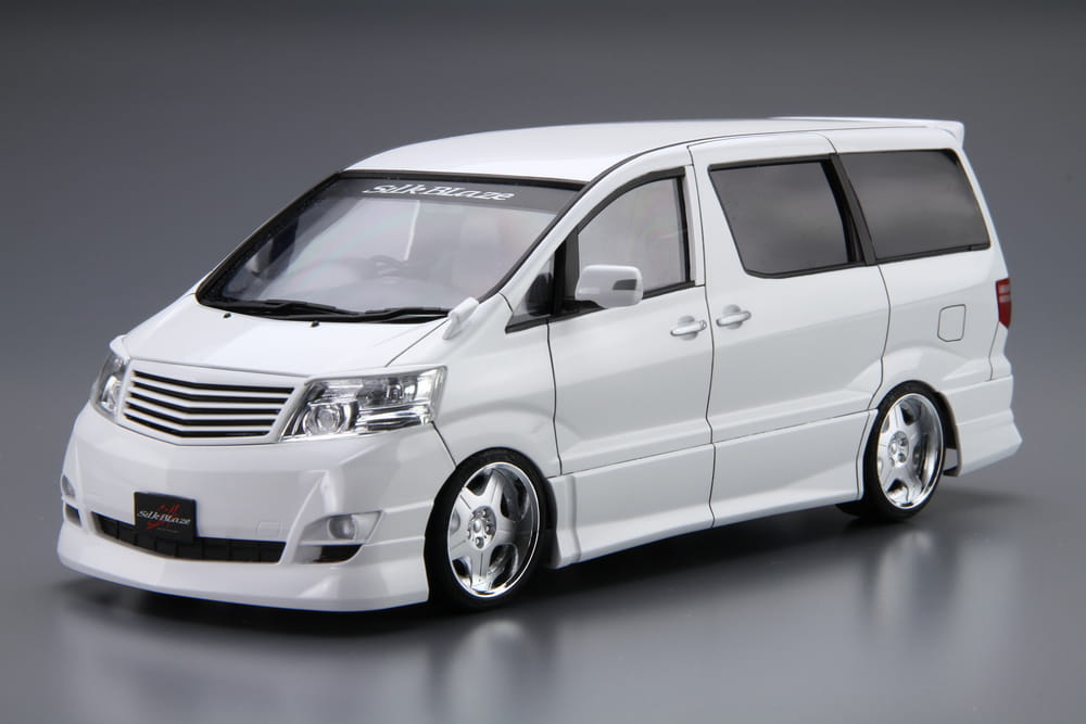 Zdjęcie dodatkowe produktu Toyota Silk Blaze MNH/ANH10/15W Alphard '05 1:24 Aoshima 05873