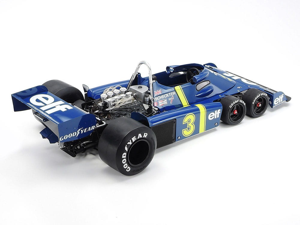 Zdjęcie dodatkowe produktu Tyrrell P34 Six Wheeler (w/Etching Parts) 1:12 Tamiya 12036