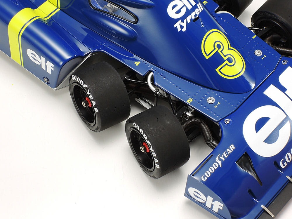 Zdjęcie dodatkowe produktu Tyrrell P34 Six Wheeler (w/Etching Parts) 1:12 Tamiya 12036