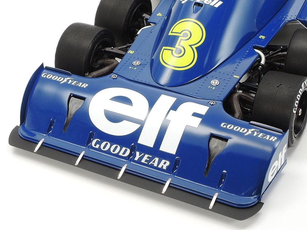 Zdjęcie dodatkowe produktu Tyrrell P34 Six Wheeler (w/Etching Parts) 1:12 Tamiya 12036