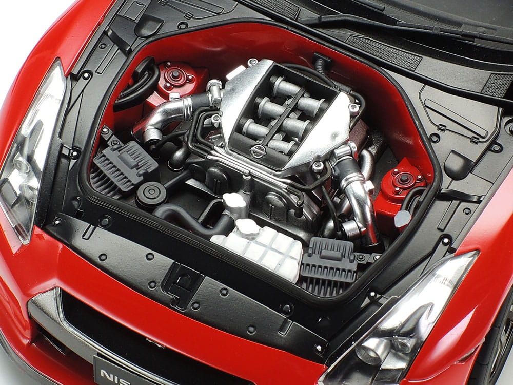 Zdjęcie dodatkowe produktu Nissan GT-R Photo-Etched Parts Set 1:24 Tamiya 12623
