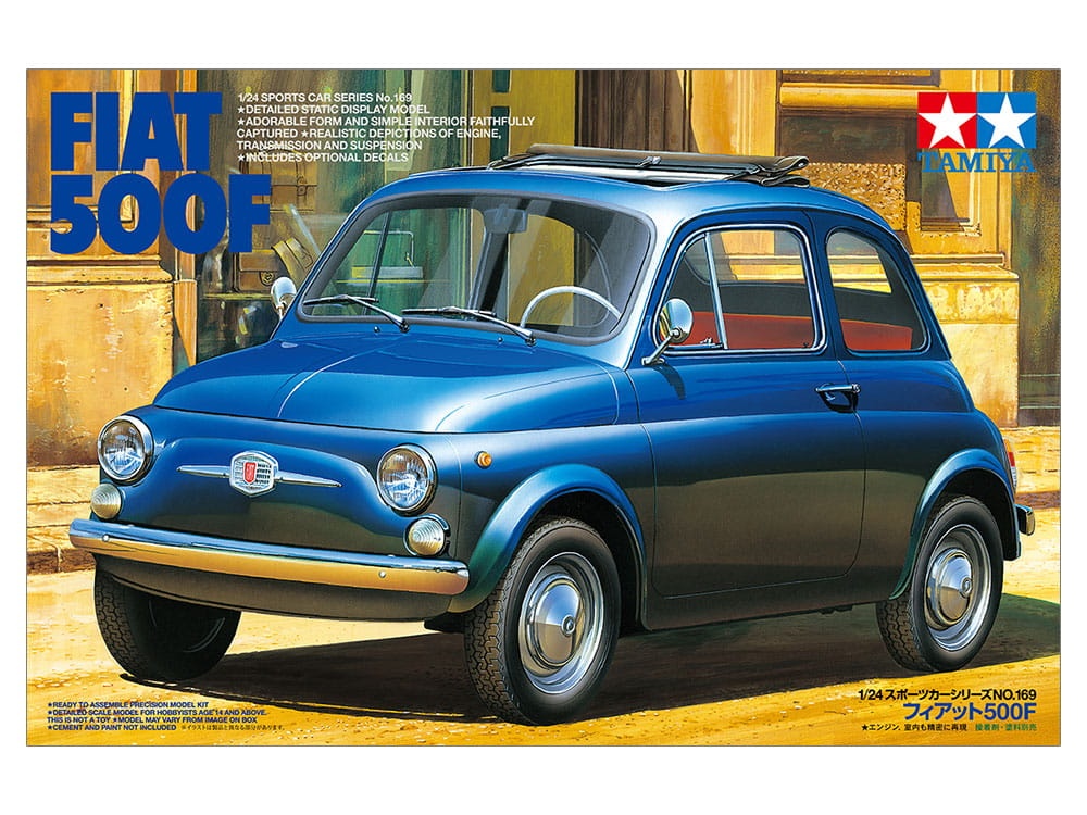 Zdjęcie główne produktu Fiat 500F 1:24 Tamiya 24169