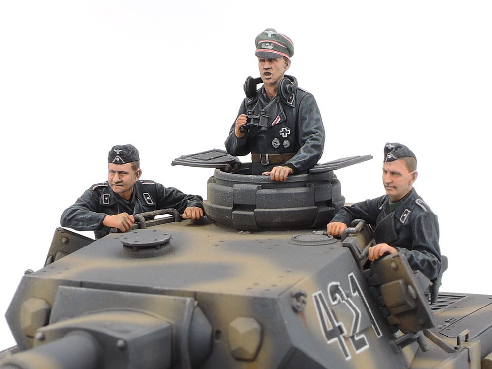Zdjęcie dodatkowe produktu Panzerkampfwagen IV Ausf G. Early and Motorcycle Eastern Front 1:35 Tamiya 25209
