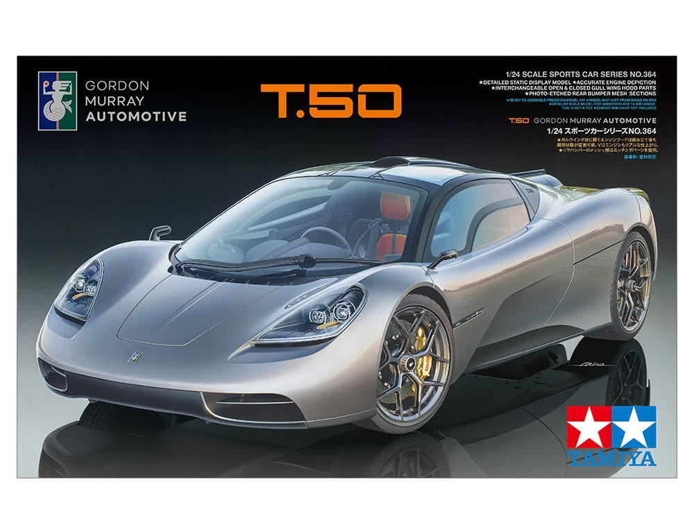 Zdjęcie główne produktu Gordon Murray Automotive T.50 GMA 1:24 Tamiya 24364