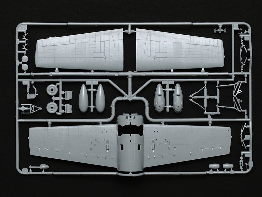 Zdjęcie dodatkowe produktu Grumman FM-1 Wildcat/Martlet Mk.V 1:48 Tamiya 61126