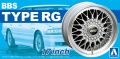 Zdjęcie główne produktu Felgi BBS RG 17inch 1:24 Aoshima 052402
