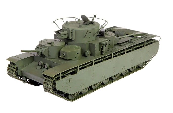 Zdjęcie dodatkowe produktu Soviet Heavy Tank T-35 1:35 Zvezda 3667