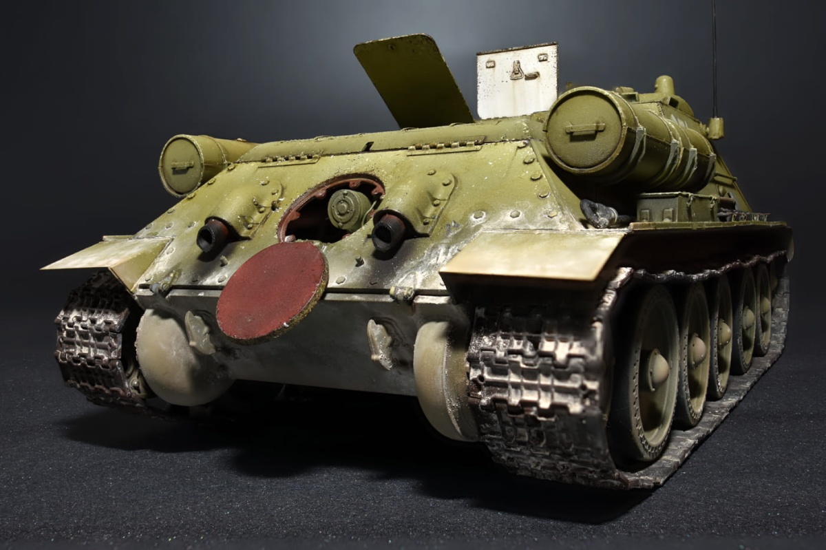 Zdjęcie dodatkowe produktu SU-85 Mod.1943 Mid Production 1:35 MiniArt 35187