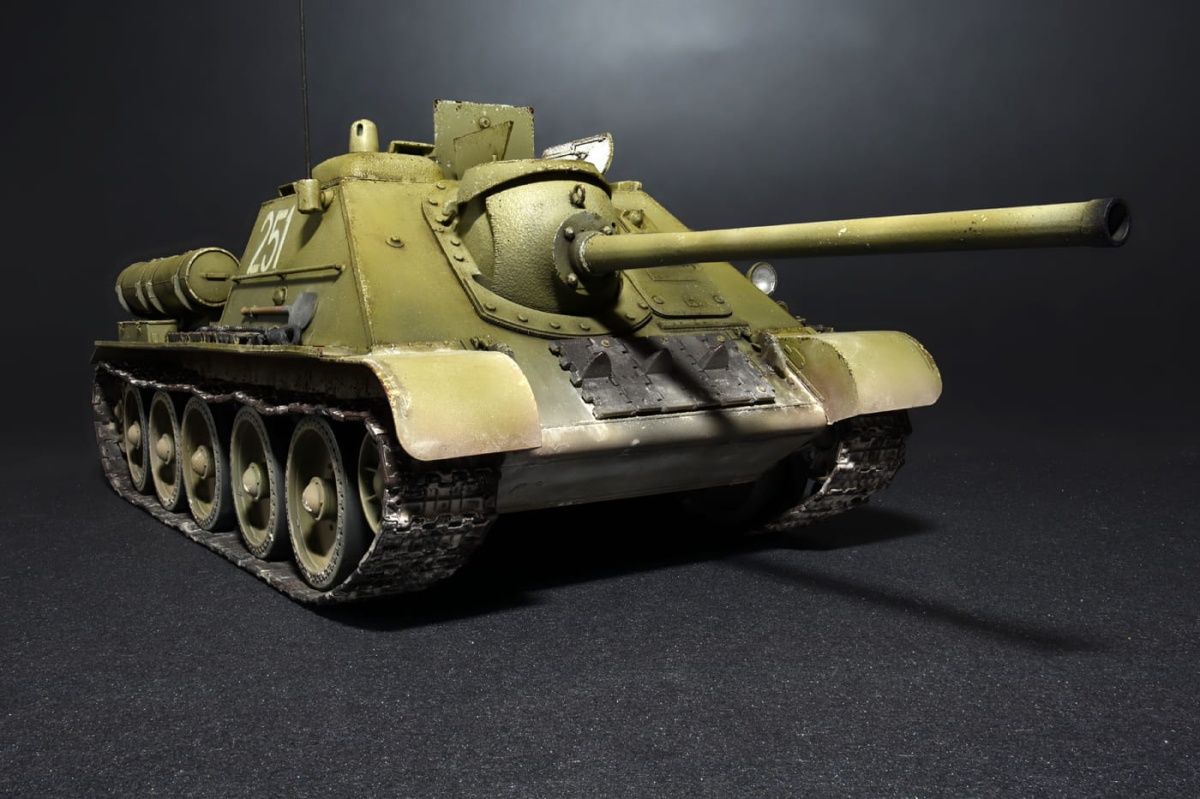 Zdjęcie dodatkowe produktu SU-85 Mod.1943 Mid Production 1:35 MiniArt 35187