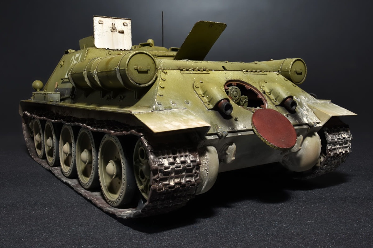 Zdjęcie dodatkowe produktu SU-85 Mod.1943 Mid Production 1:35 MiniArt 35187