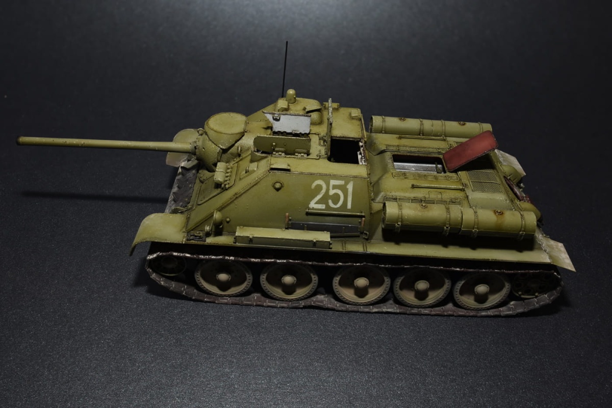 Zdjęcie dodatkowe produktu SU-85 Mod.1943 Mid Production 1:35 MiniArt 35187