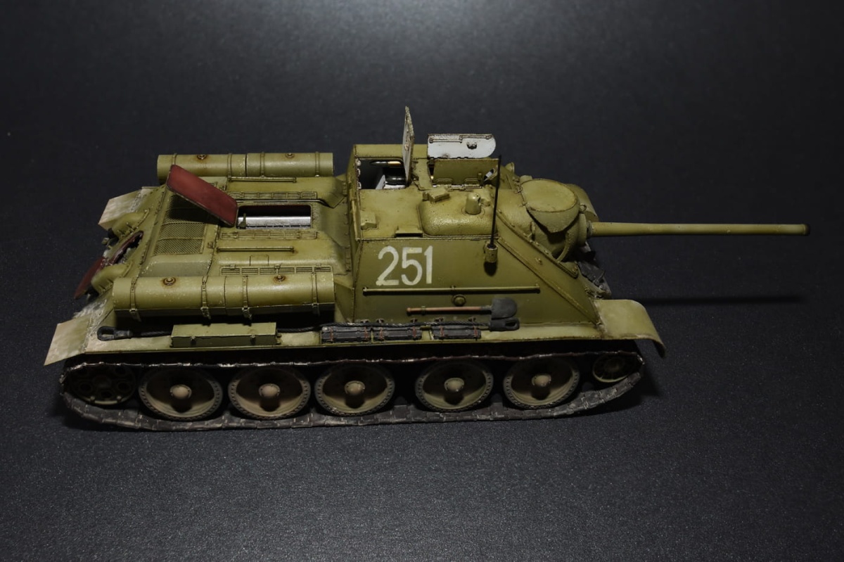 Zdjęcie dodatkowe produktu SU-85 Mod.1943 Mid Production 1:35 MiniArt 35187