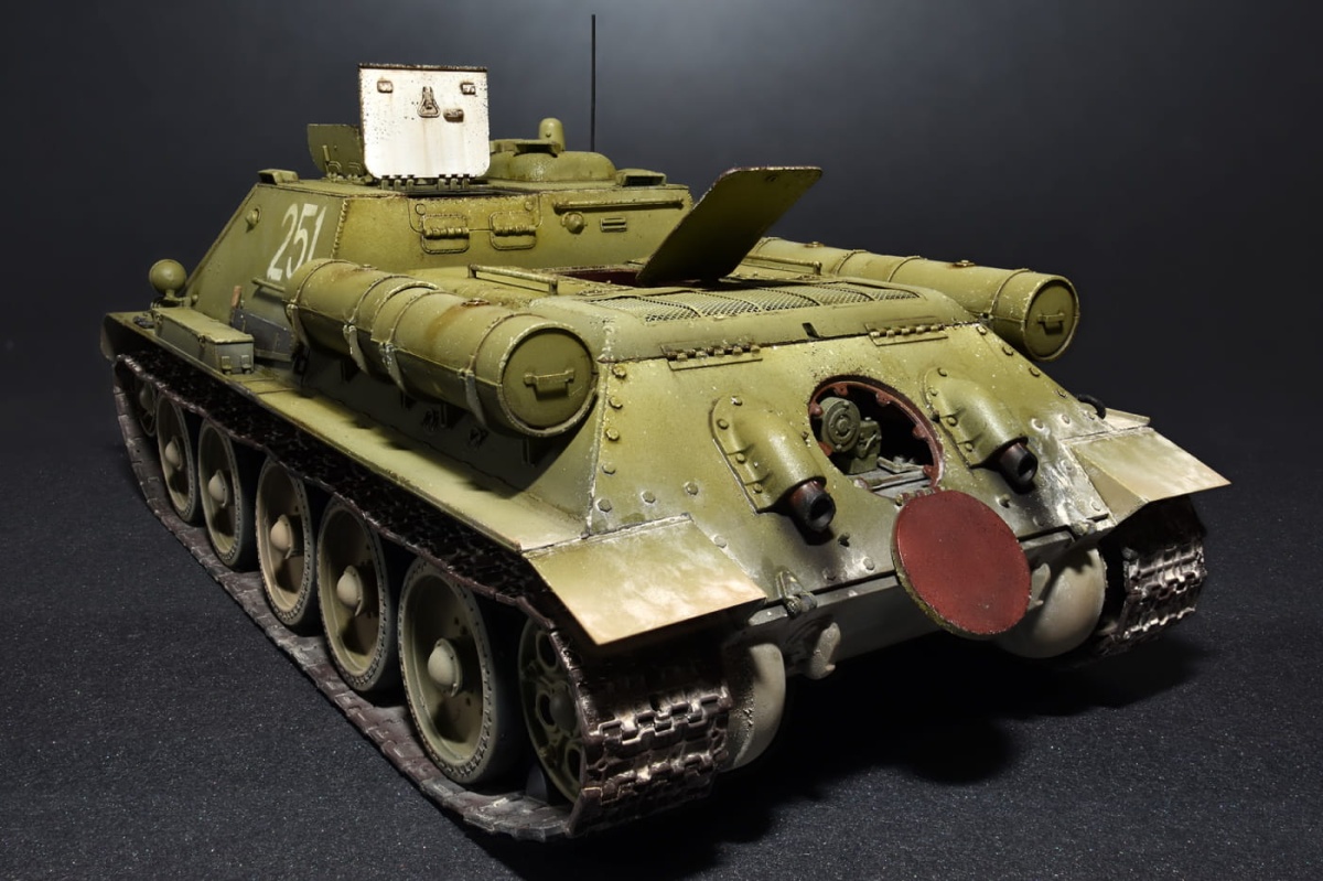Zdjęcie dodatkowe produktu SU-85 Mod.1943 Mid Production 1:35 MiniArt 35187