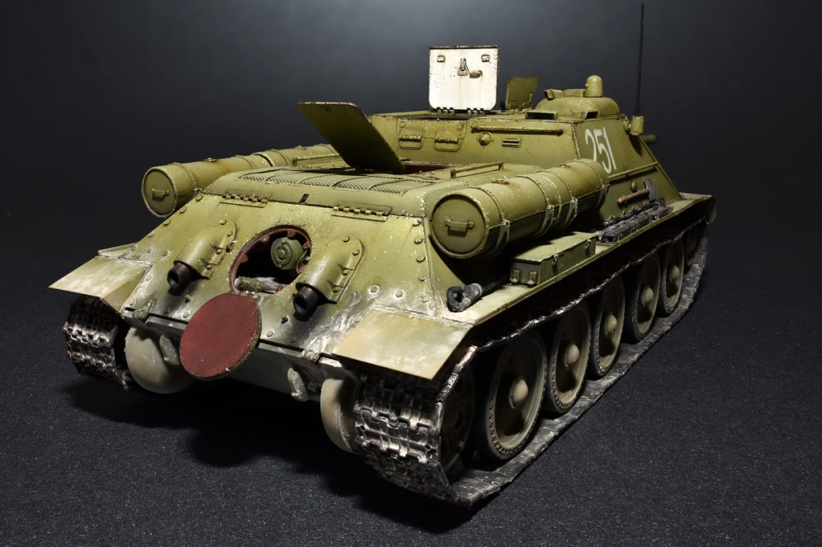 Zdjęcie dodatkowe produktu SU-85 Mod.1943 Mid Production 1:35 MiniArt 35187