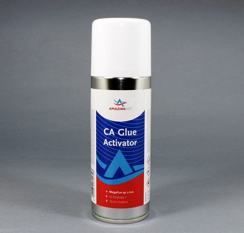 Zdjęcie dodatkowe produktu Aktywator do kleju CA (cyjanoakrylowego) spray 200ml