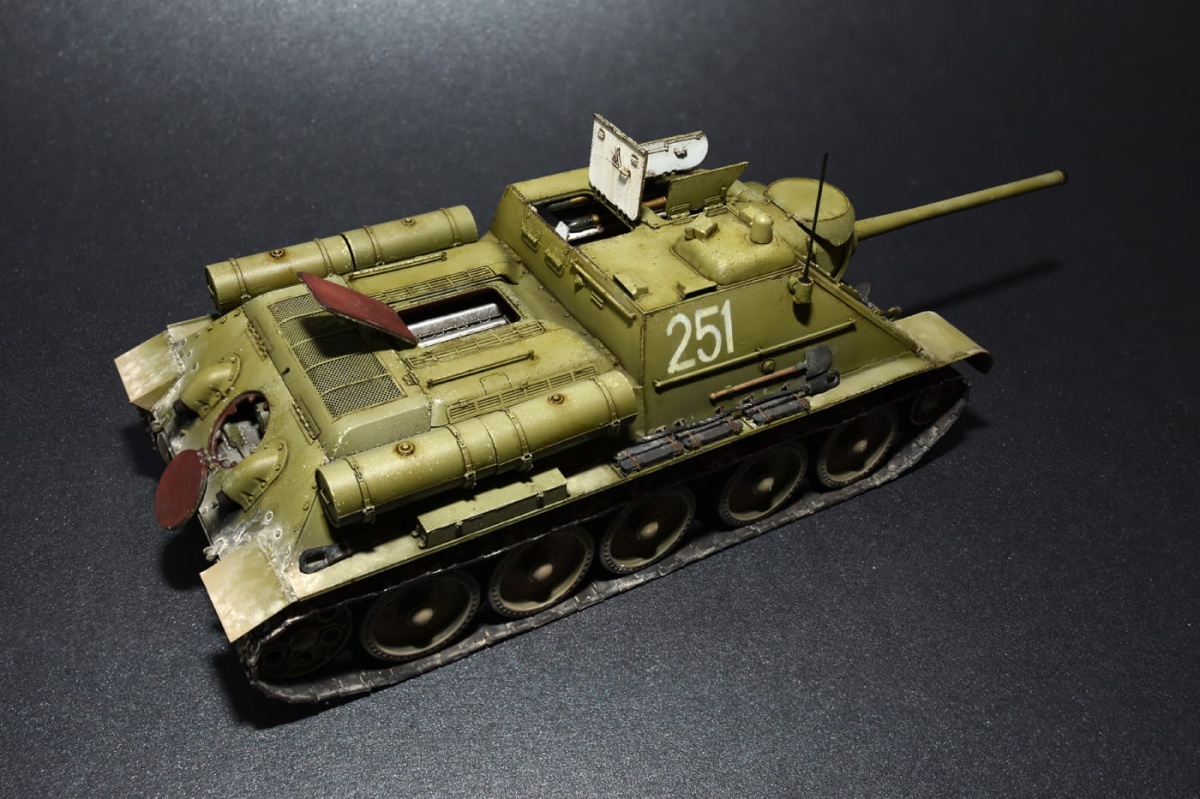 Zdjęcie dodatkowe produktu SU-85 Mod.1943 Mid Production 1:35 MiniArt 35187