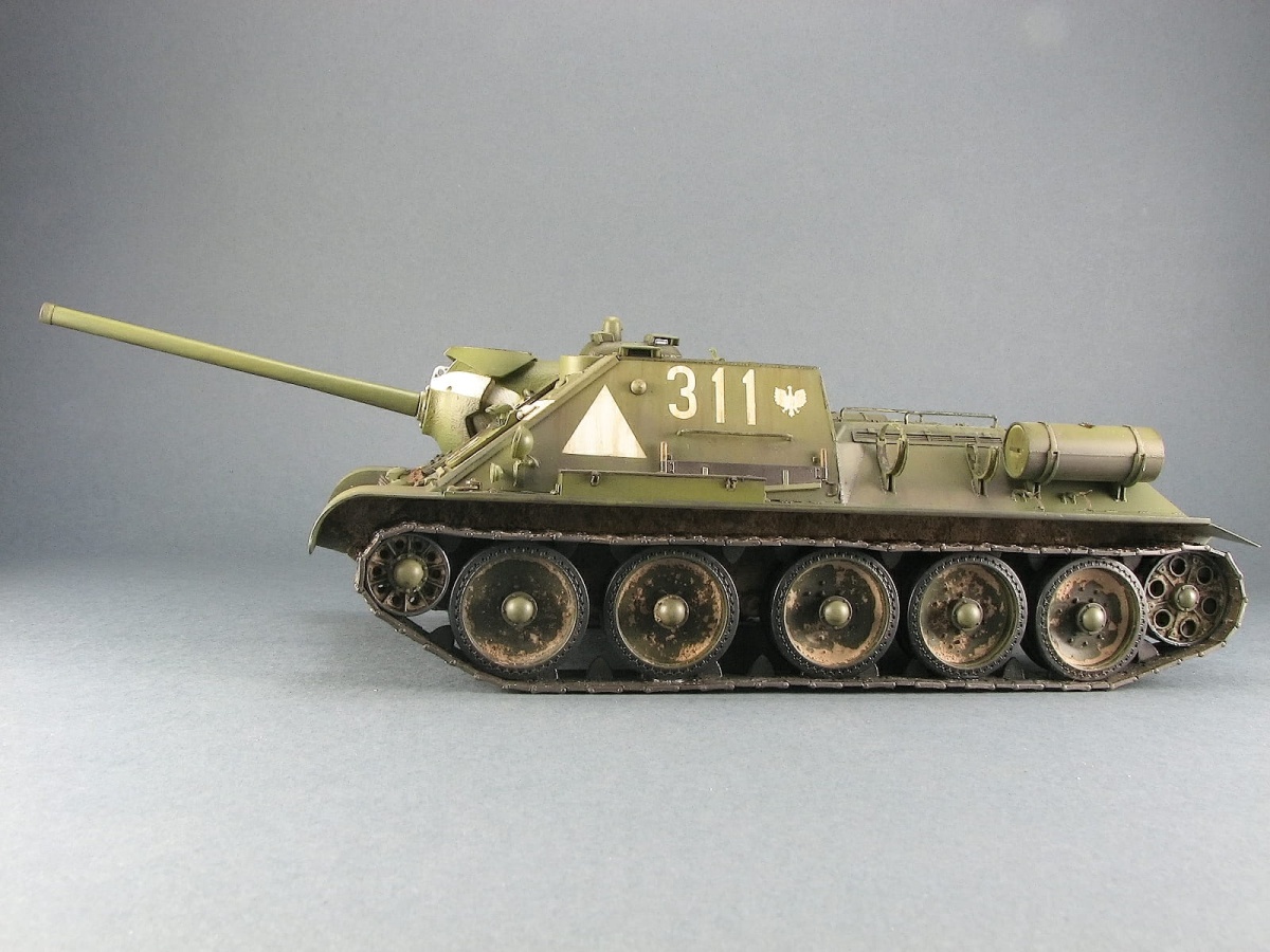 Zdjęcie dodatkowe produktu SU-85 Mod 1944 Early Production 1:35 MiniArt 35204
