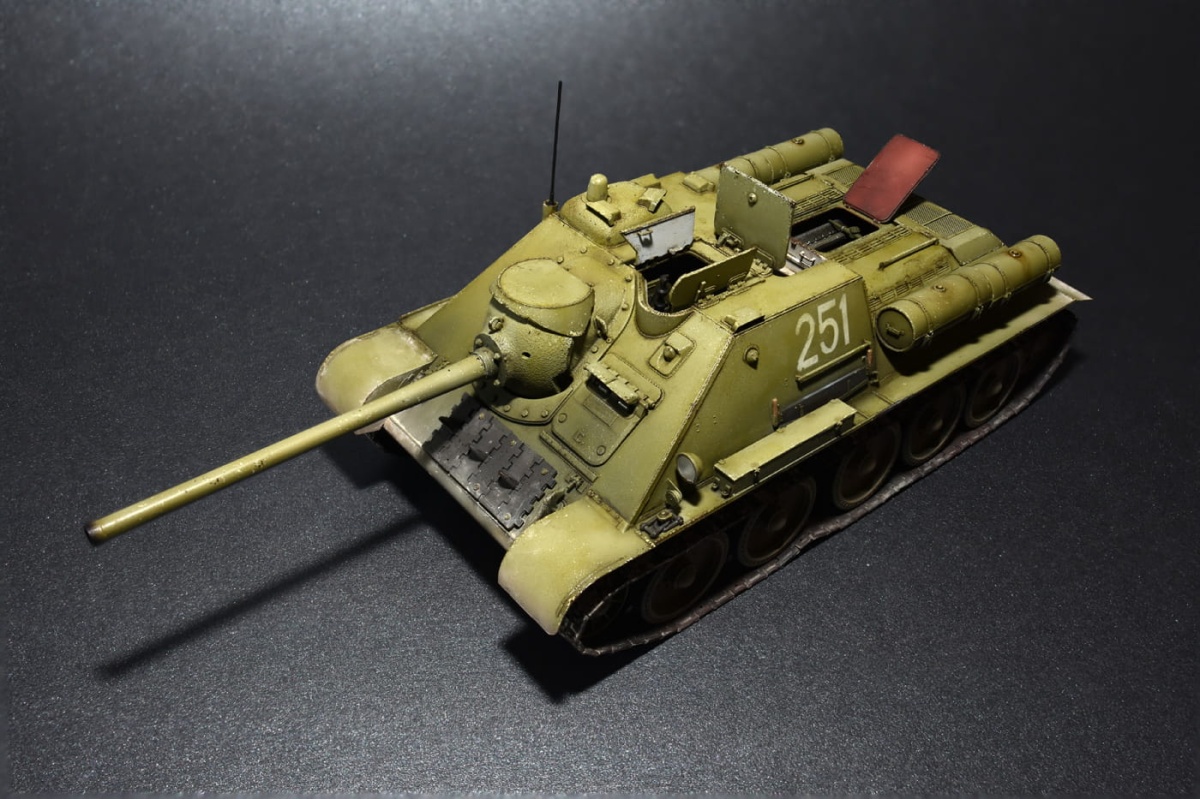Zdjęcie dodatkowe produktu SU-85 Mod.1943 Mid Production 1:35 MiniArt 35187