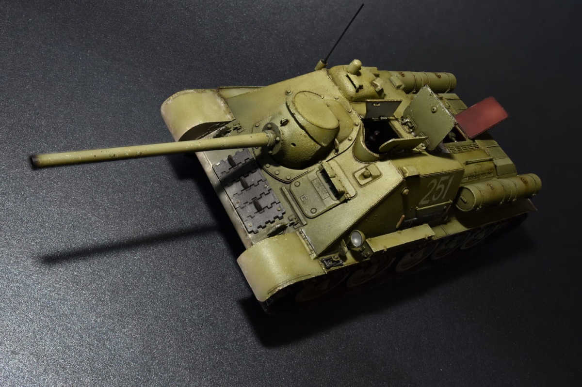 Zdjęcie dodatkowe produktu SU-85 Mod.1943 Mid Production 1:35 MiniArt 35187