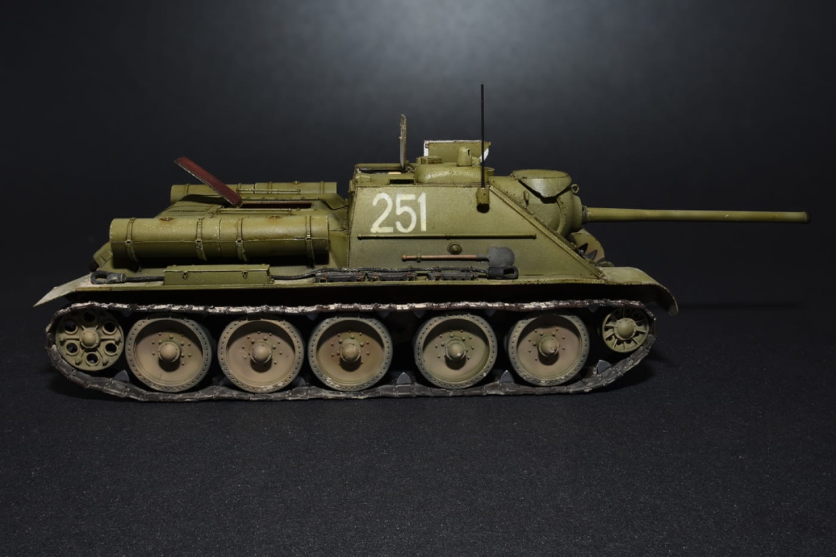 Zdjęcie dodatkowe produktu SU-85 Mod.1943 Mid Production 1:35 MiniArt 35187