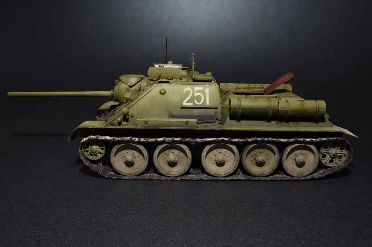Zdjęcie dodatkowe produktu SU-85 Mod.1943 Mid Production 1:35 MiniArt 35187