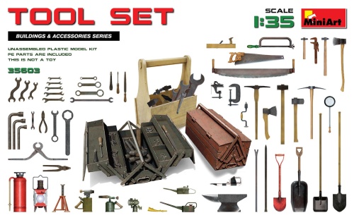 Tool Set 1:35 MiniArt 35603