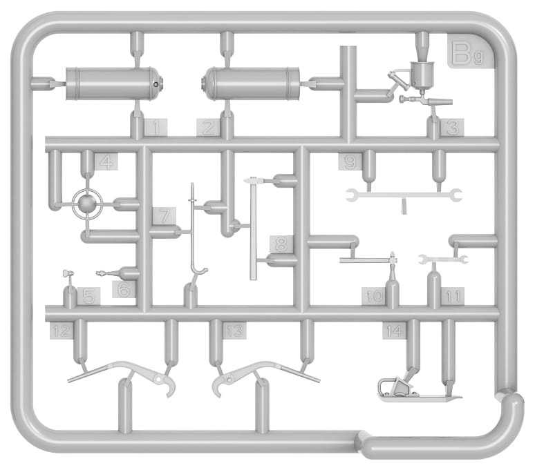Zdjęcie dodatkowe produktu Tool Set 1:35 MiniArt 35603