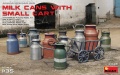 Zdjęcie główne produktu Milk Cans With Small Cart 1:35 MiniArt 35580