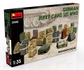 Zdjęcie dodatkowe produktu German Jerry Cans Set WW2 1:35 MiniArt 35588