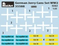 Zdjęcie dodatkowe produktu German Jerry Cans Set WW2 1:35 MiniArt 35588